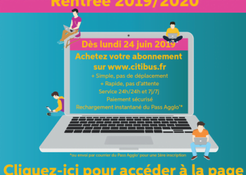 Inscription rentrée 2019 Citibus