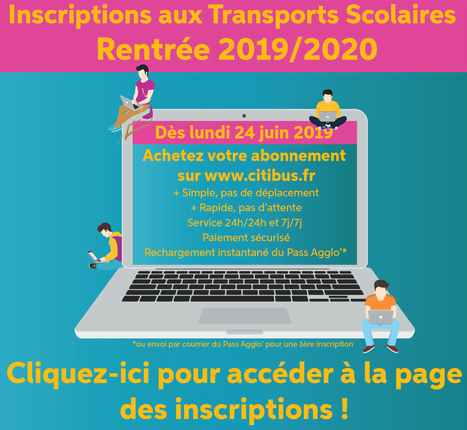 Inscription rentrée 2019 Citibus